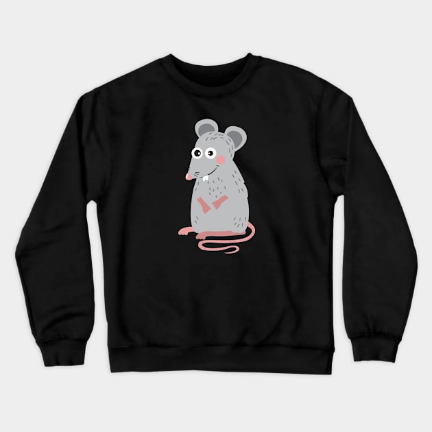 Ratte Rat Shirt Crewneck Sweatshirt by HBfunshirts